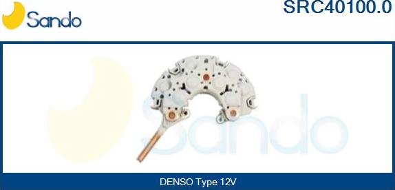 Sando SRC40100.0 - Изправител, генератор vvparts.bg