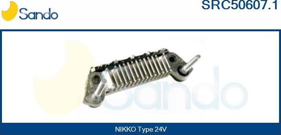 Sando SRC50607.1 - Изправител, генератор vvparts.bg
