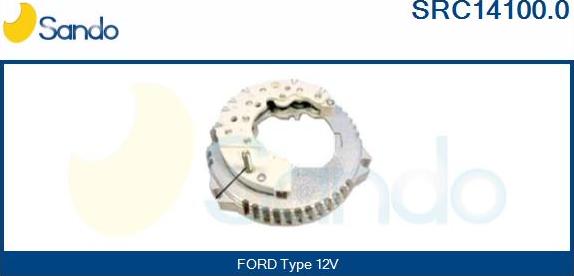 Sando SRC14100.0 - Изправител, генератор vvparts.bg