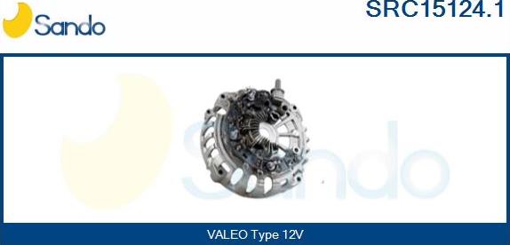 Sando SRC15124.1 - Изправител, генератор vvparts.bg