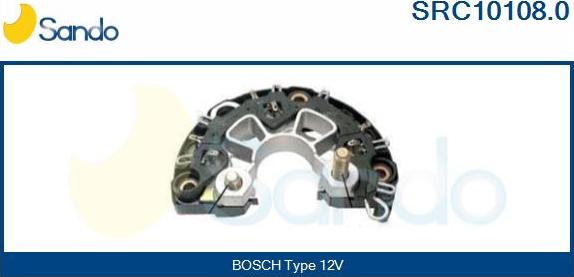 Sando SRC10108.0 - Изправител, генератор vvparts.bg