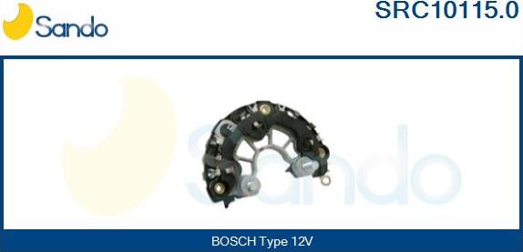 Sando SRC10115.0 - Изправител, генератор vvparts.bg