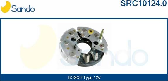 Sando SRC10124.0 - Изправител, генератор vvparts.bg