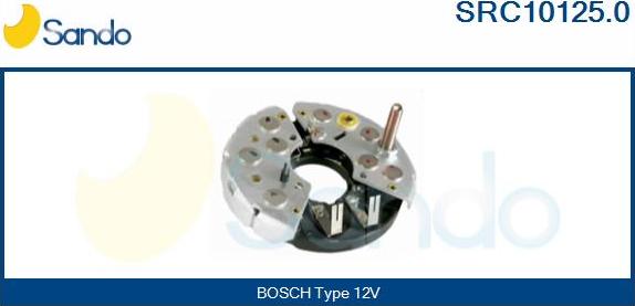 Sando SRC10125.0 - Изправител, генератор vvparts.bg