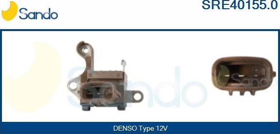 Sando SRE40155.0 - Регулатор на генератор vvparts.bg