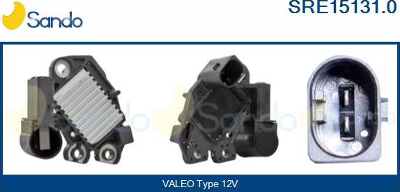 Sando SRE15131.0 - Регулатор на генератор vvparts.bg