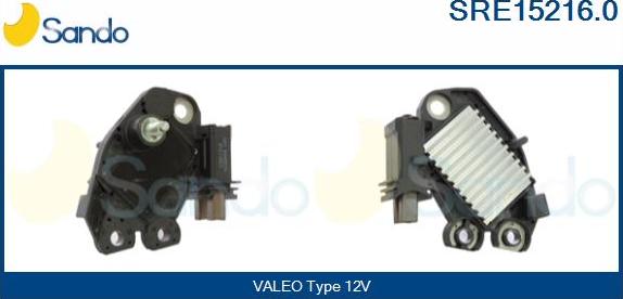 Sando SRE15216.0 - Регулатор на генератор vvparts.bg