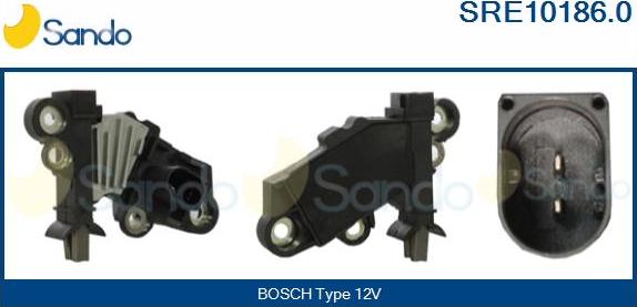 Sando SRE10186.0 - Регулатор на генератор vvparts.bg