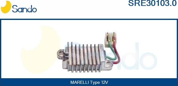 Sando SRE30103.0 - Регулатор на генератор vvparts.bg