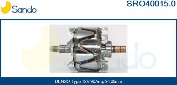 Sando SRO40015.0 - Ротор, генератор vvparts.bg