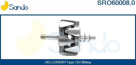 Sando SRO60008.0 - Ротор, генератор vvparts.bg