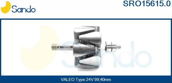 Sando SRO15615.0 - Ротор, генератор vvparts.bg