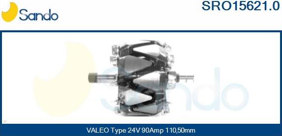Sando SRO15621.0 - Ротор, генератор vvparts.bg