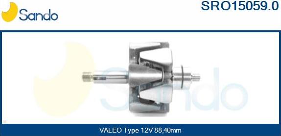Sando SRO15059.0 - Ротор, генератор vvparts.bg