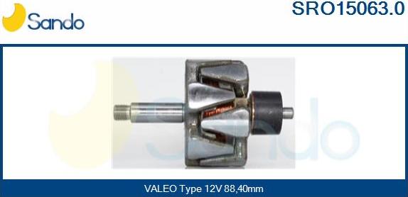 Sando SRO15063.0 - Ротор, генератор vvparts.bg