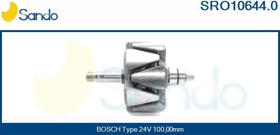 Sando SRO10644.0 - Ротор, генератор vvparts.bg