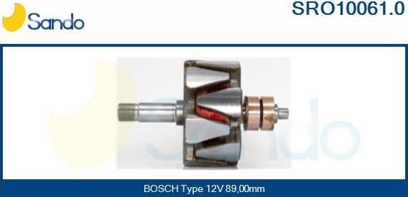 Sando SRO10061.0 - Ротор, генератор vvparts.bg