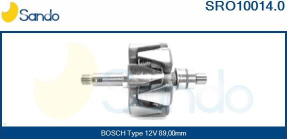 Sando SRO10014.0 - Ротор, генератор vvparts.bg