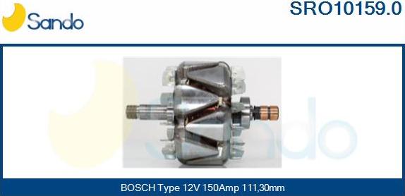 Sando SRO10159.0 - Ротор, генератор vvparts.bg