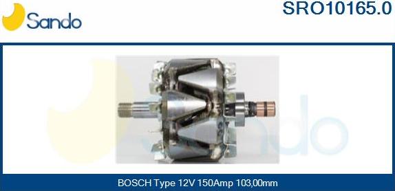 Sando SRO10165.0 - Ротор, генератор vvparts.bg