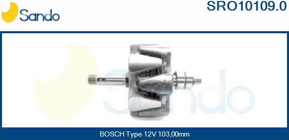 Sando SRO10109.0 - Ротор, генератор vvparts.bg