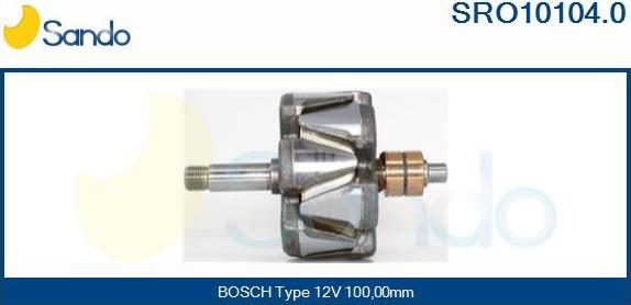 Sando SRO10104.0 - Ротор, генератор vvparts.bg