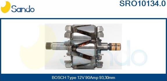 Sando SRO10134.0 - Ротор, генератор vvparts.bg