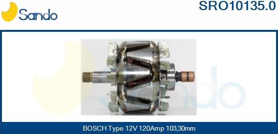 Sando SRO10135.0 - Ротор, генератор vvparts.bg