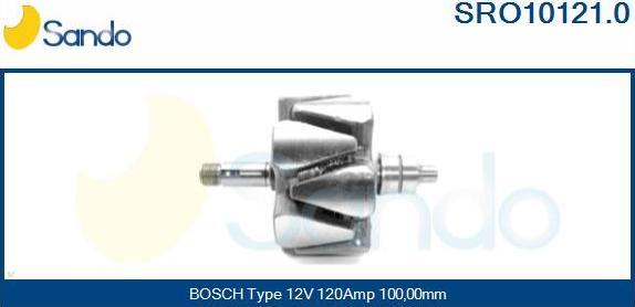 Sando SRO10121.0 - Ротор, генератор vvparts.bg