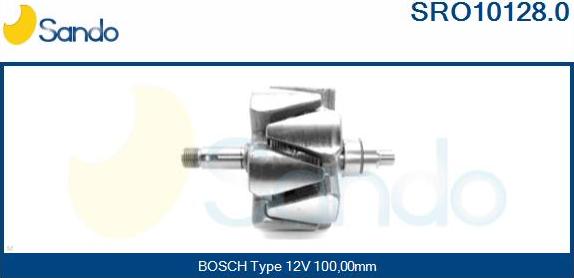 Sando SRO10128.0 - Ротор, генератор vvparts.bg