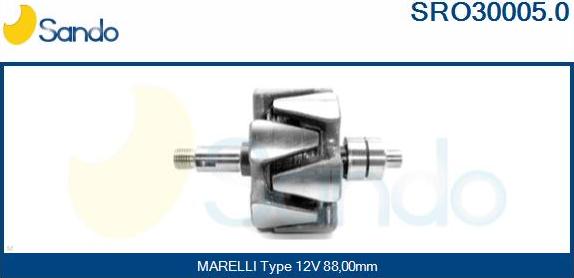 Sando SRO30005.0 - Ротор, генератор vvparts.bg