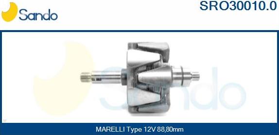 Sando SRO30010.0 - Ротор, генератор vvparts.bg