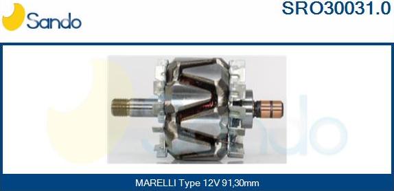 Sando SRO30031.0 - Ротор, генератор vvparts.bg