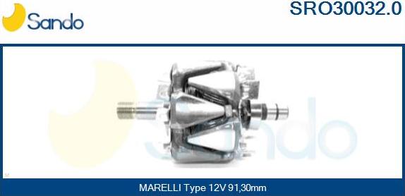 Sando SRO30032.0 - Ротор, генератор vvparts.bg