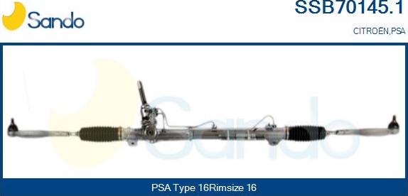 Sando SSB70145.1 - Кормилна кутия vvparts.bg