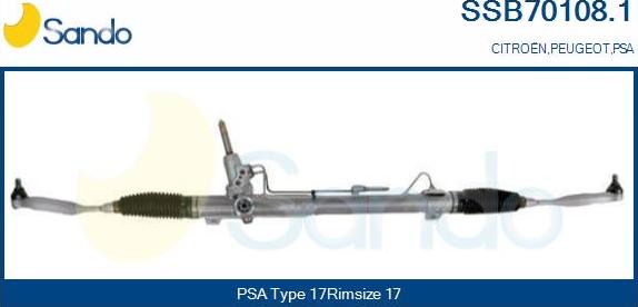 Sando SSB70108.1 - Кормилна кутия vvparts.bg