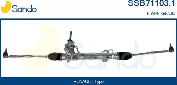 Sando SSB71103.1 - Кормилна кутия vvparts.bg