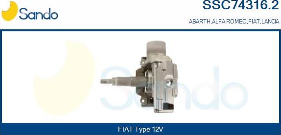 Sando SSC74316.2 - Кормилна колона vvparts.bg