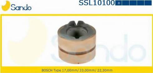 Sando SSL10100.0 - Колектор, генератор vvparts.bg