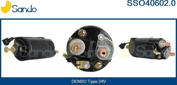Sando SSO40602.0 - Магнитен превключвател, стартер vvparts.bg