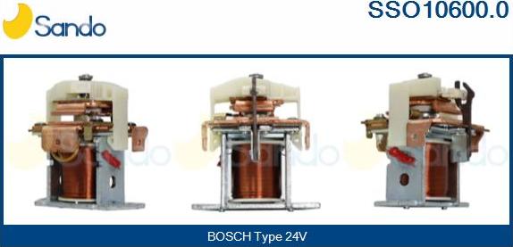 Sando SSO10600.0 - Магнитен превключвател, стартер vvparts.bg