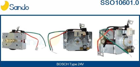 Sando SSO10601.0 - Магнитен превключвател, стартер vvparts.bg