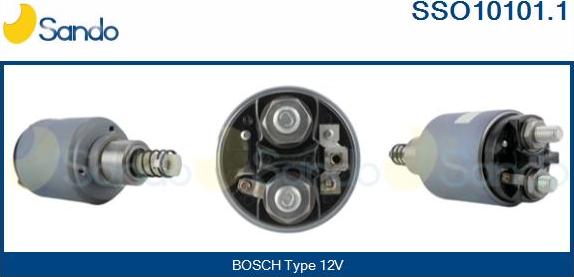 Sando SSO10101.1 - Магнитен превключвател, стартер vvparts.bg