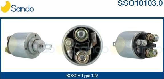 Sando SSO10103.0 - Магнитен превключвател, стартер vvparts.bg