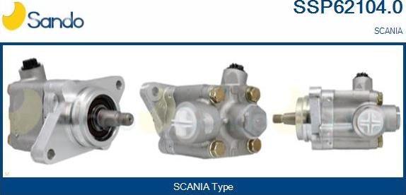 Sando SSP62104.0 - Хидравлична помпа, кормилно управление vvparts.bg