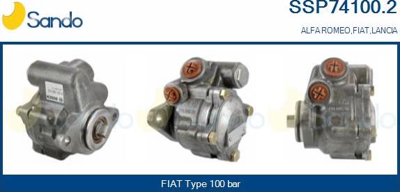 Sando SSP74100.2 - Хидравлична помпа, кормилно управление vvparts.bg