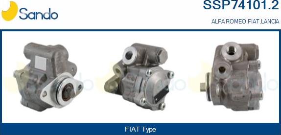 Sando SSP74101.2 - Хидравлична помпа, кормилно управление vvparts.bg