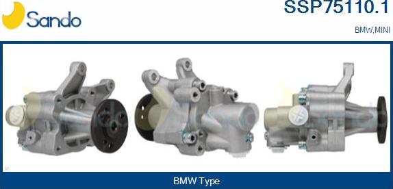 Sando SSP75110.1 - Хидравлична помпа, кормилно управление vvparts.bg