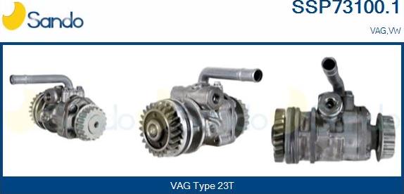 Sando SSP73100.1 - Хидравлична помпа, кормилно управление vvparts.bg