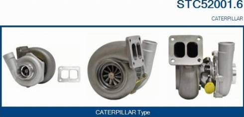 Sando STC52001.6 - Турбина, принудително пълнене с въздух vvparts.bg